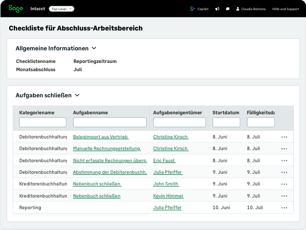 Checkliste