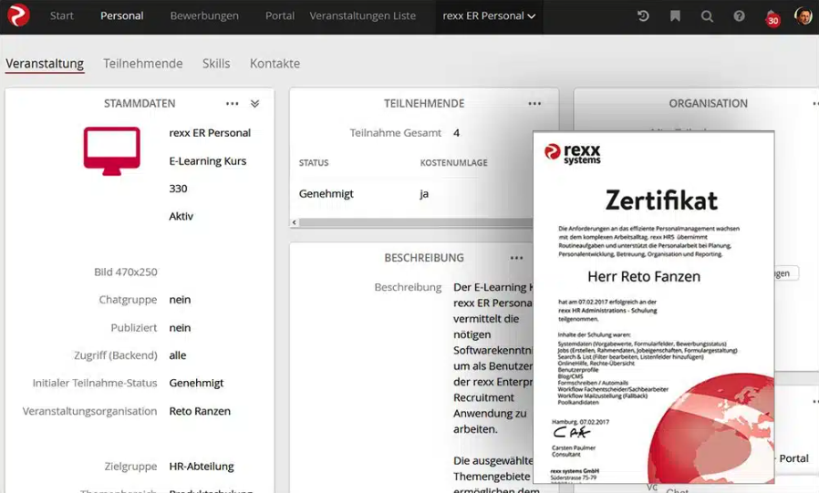 Zertifikate